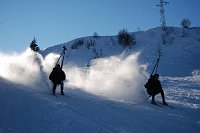 Dai Piani di Ceresola ai Piani di Bobbio per una sciata sulla pista di fondo anche con raspa (dom. 21 dicembre 08) - FOTOGALLERY